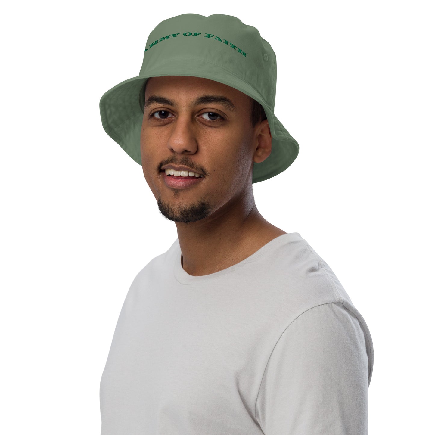 Army of Faith | Organic bucket hat