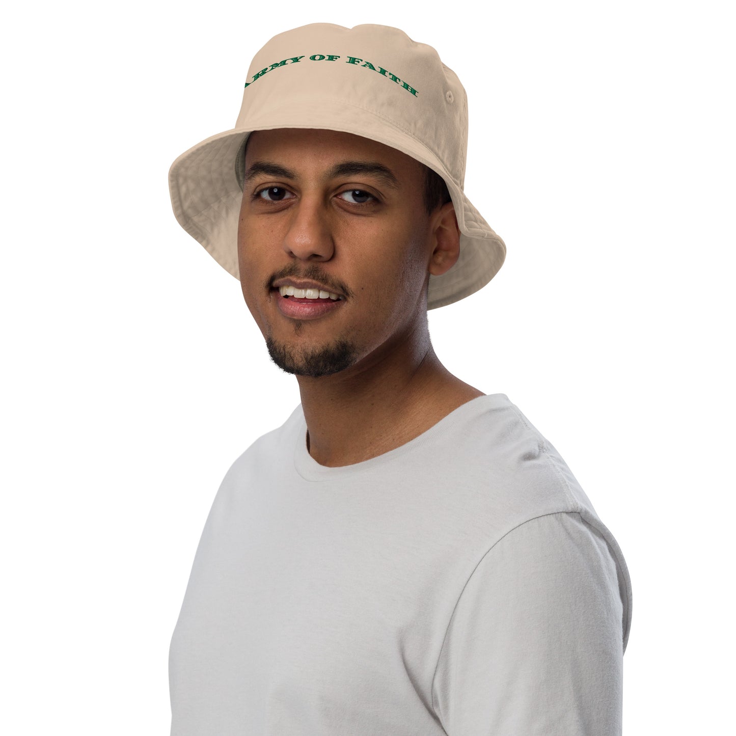 Army of Faith | Organic bucket hat