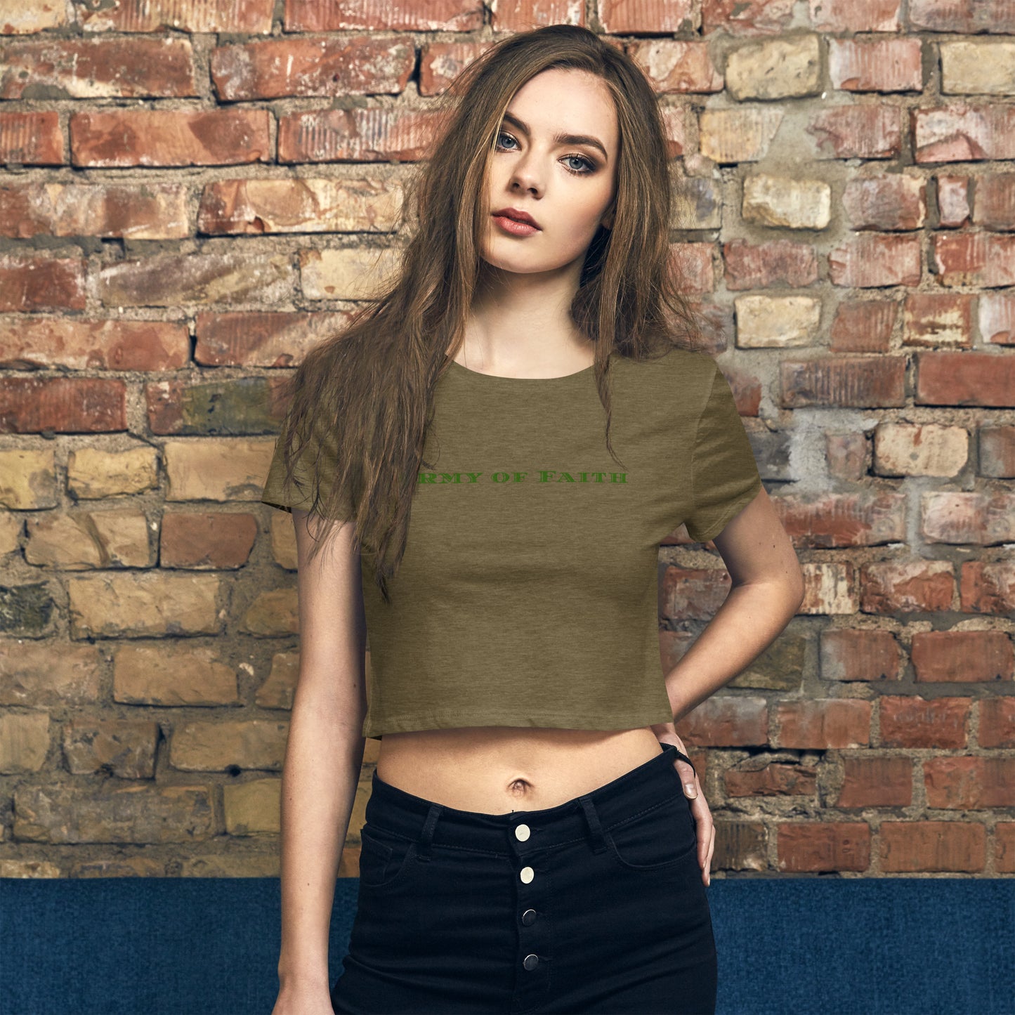 Army of Faith | Women’s Crop Tee